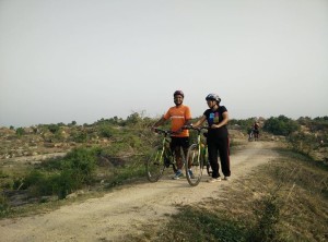 ameenpur lake ride 1